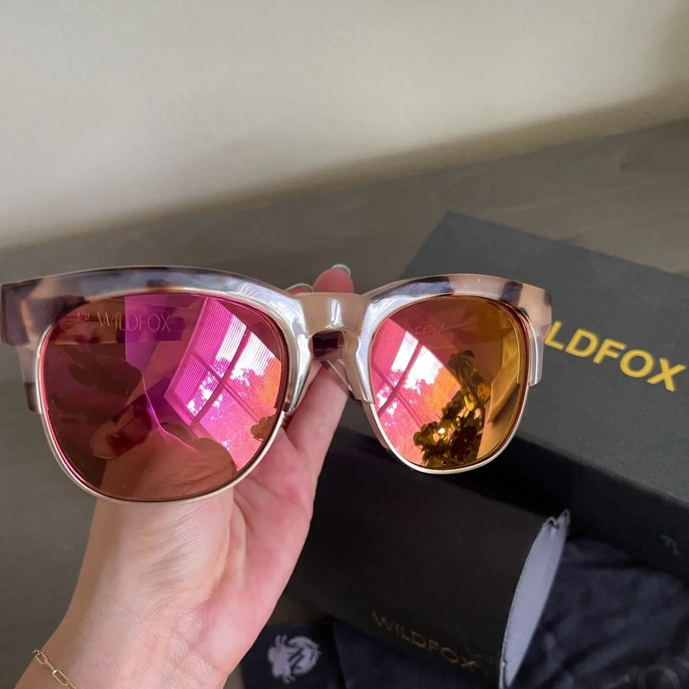 Wild fox 'Club Fox' 52mm Sunglasses - Picture 6 of 11